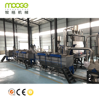 Prix usine de Concassage De Bouteille D'animal Familier de Ligne de Lavage En Plastique Machine de Recyclage
