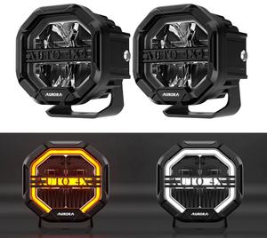 <span class=keywords><strong>Aurora</strong></span> Nieuw Ontwerp 4X4 Led Werklamp Strobe Auto Licht Bar Knipperend Auto Mistlicht - Product Image 2