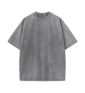 Distressed Luxury <b>Men</b> 100% Cotton <b>T</b> <b>Shirt</b> High Quality Blank Vintage Logo Custom Faded Oversized Acid Washed <b>T</b> <b>Shirt</b> - Product Image 4