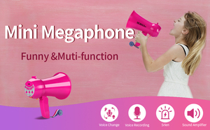 Mini altavoz megáfono altavoz 10W niños <span class=keywords><strong>cambio</strong></span> <span class=keywords><strong>de</strong></span> voz - Product Image 4