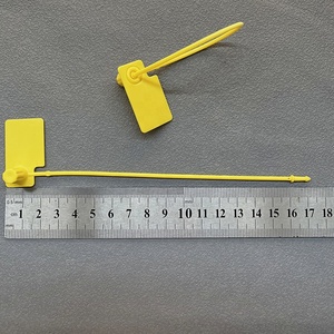 Tự khóa quần áo con dấu an ninh quan hệ Zip bán buôn biểu tượng tùy chỉnh Áo sơ mi giày nhựa hangtag nhãn thẻ cho quần áo - Product Image 4