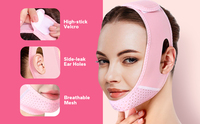 Réducteur pour Double menton, ceinture de levage du visage pour femmes, sangle amincissante en forme de V pour la beauté et la peau affaissée
