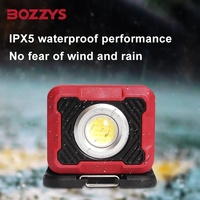15W Haute Puissance Super Lumineux LED Camping Lumière Portable Survie Lumière Extérieure D'urgence Disponible Blanc Rouge Noir ABS ROHS