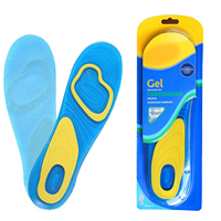 Semelles orthopédiques en gel absorbant les chocs pour le sport et le travail, confortables et rafraîchissantes, du fabricant