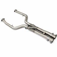 Système d'échappement en acier inoxydable de 1,2 mm d'épaisseur, tube en Z de 3 pouces à longueur égale avec garantie d'un an pour F95 X5M F96 X6M 4.4T