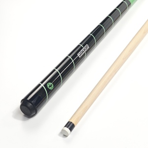 Queue de billard en érable de haute qualité 1/2 split, joint en acier inoxydable, 13 mm, pour snooker, billard, 19 oz/20 oz, neuf boules, club - Product Image 4