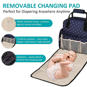 Bolsa de trocas de bebê, boa qualidade, venda, bebê, bolsa de fraldas portátil, mochila com grande capacidade para a mãe - Product Image 5