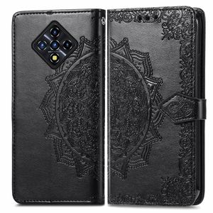 Mandala Design Imprimé étui portefeuille housse <span class=keywords><strong>pochette</strong></span> pour Infinix Zero 8, carte de crédit étui en polyuréthane pour Galaxy S24/S23/S21FE - Product Image 3