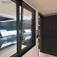 Ventanas Corredizas de Aluminio Fuson AS2047 NFRC, Modernas, Resistentes a Huracanes, Insonorizadas, con Doble Vidrio, Eficiencia Energética, para Apartamentos