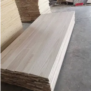 Hot Sale Natural Wood Bed Em Paulownia Board Preço barato china paulownia madeira madeira madeira serrada fornecedor Paulownia Wood Sale