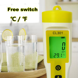 जल की गुणवत्ता टेस्टर टेंम्प H2 क्लोरीन मीटर पोर्टेबल टेस्टर पेन सीएल मीटर के लिए पानी की गुणवत्ता वाला टेस्टर पेन सीएल मीटर - Product Image 4