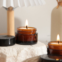 Bougies chauffe-plat miniatures personnalisées en gros, parfumées, marque privée, faible MOQ, durée de combustion de 10 heures, cire de coco naturelle, Thanksgiving, Diwali