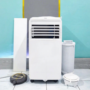 Climatiseur portable 12000 BTU, refroidissement uniquement, fréquence fixe, fonction déshumidificateur, usage domestique, blanc - Product Image 1