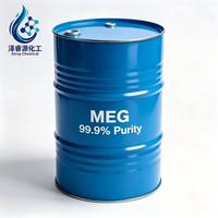 MEG de qualité polyester 99,9 % de pureté supérieure – Liquide transparent incolore CAS 107-21-1 pour fibres PET et liquide de refroidissement antigel – Meilleur prix