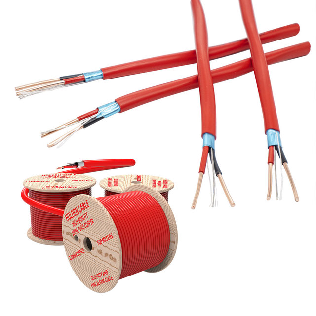 Fire Resistant Flexible Conductor Control Cable LPCB PH120 2X1.0 2x1.5 Shielded China Alarms Factory LSZH Fire Cable