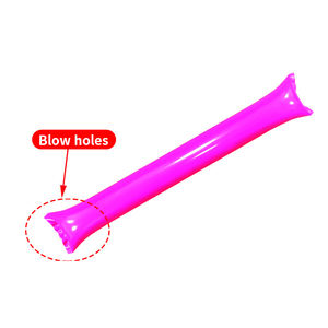 ファンバトン 赤色 応援 軽量 簡単膨張 多色 カスタムロゴ スポーツ＆音楽イベント用 - Product Image 6