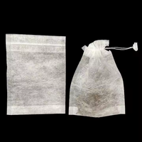 Sachet de thé vide en fibre de maïs jetable Sachets de thé en vrac résistants à la chaleur de qualité alimentaire écologiques