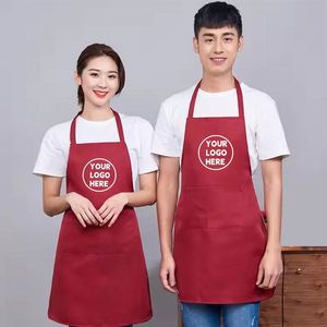 ผ้ากันเปื้อนกันน้ำสำหรับงานโปรโมชั่น พร้อมกระเป๋า สำหรับงานครัว งานแสดงสินค้า แบรนด์ต่างๆ รับสกรีนโลโก้ตามสั่ง ผ้ากันเปื้อนเชฟ ขายส่งจำนวนมาก - Product Image 1