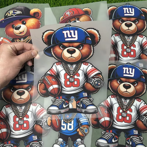 Best-seller Feuilles Dtf NFL à la mode Conceptions d'impression sur <span class=keywords><strong>tissu</strong></span> vinyle pelé à chaud Transferts de chaleur Prêt à presser le fer sur l'autocollant - Product Image 3