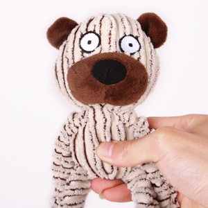 <strong>New</strong> Custom <strong>Dog</strong> Squeaky Toys Pet Toys Crinkle No Stuffing Animals <strong>Dog</strong> Plush Chew Toy - Product Image 2