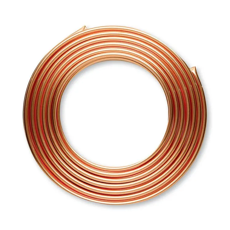 Refrigeration Copper Tube Coil Copper Pipe 3/8 1/4 Manufacturer Price Hot Selling