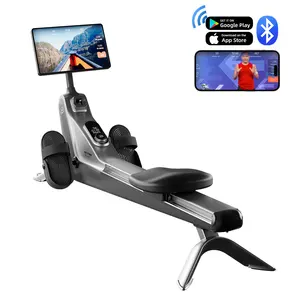 YPOO nueva máquina de remo equipo de gimnasio con YPOOFIT APP Rower sistema de control electromagnético fácil de usar