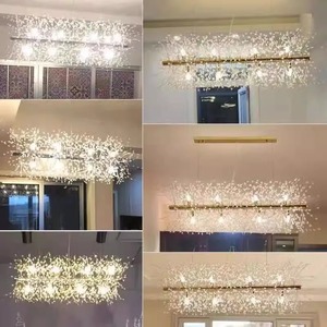 Lampe suspendue nordique moderne, lustre LED pour plafond, salon, <span class=keywords><strong>salle</strong></span> à <span class=keywords><strong>manger</strong></span>, cuisine, <span class=keywords><strong>luminaire</strong></span> d'intérieur - Product Image 2