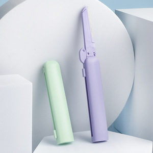 Ensemble de rasoirs à sourcils en acier inoxydable de précision pour le <span class=keywords><strong>visage</strong></span> et le <span class=keywords><strong>dermaplaning</strong></span>, <span class=keywords><strong>rasoir</strong></span> de sécurité pour les soins personnels des femmes - Product Image 3