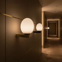 Miroir lumineux mural en aluminium pour salle de bain, noir mat, 230V, IP44, LED Ra90, finition chromée polie, finition or mat, blanc chaud