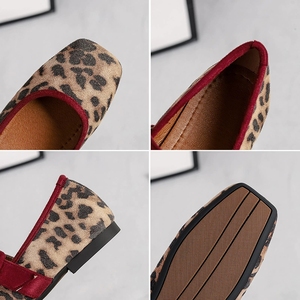 <span class=keywords><strong>Ballerine</strong></span> Mary Jane Leopardate Casual da Donna <span class=keywords><strong>con</strong></span> <span class=keywords><strong>Fibbia</strong></span> da Stilista Ufficiale - Product Image 2