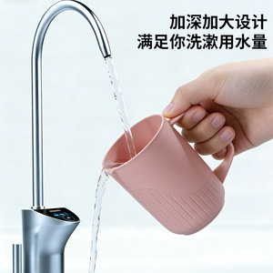 Juego de vasos para cepillos de dientes, material PP 8x10, vaso para cepillos de dientes independiente para uso familiar en el baño - Product Image 3
