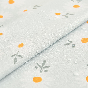 Nappe en PVC rectangulaire imprimée, imperméable, pour la maison, la salle à manger, la table basse, avec motif de marguerites - Product Image 4