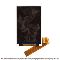 Module LCD TFT 3,5 pouces 320x480, Interface MCU 8/16 bits, 250cd/m2, petit écran portable médical ST7796S