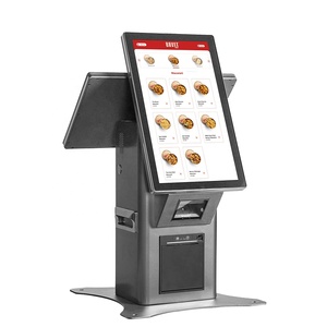 Système de point de vente WOSO Écran tactile capacitif 15,6 pouces Kiosque en libre-service Caisse enregistreuse Appareil de paiement Imprimante Android - Product Image 4