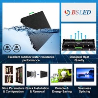 Écran LED géant étanche pour scène, facile à installer, P2.6 P2.9 P3.9, mur vidéo LED extérieur pour événements scéniques