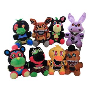 Fnaf Juguetes de <span class=keywords><strong>Peluche</strong></span> Five Nights at Freddy de 22cm, Muñeco de <span class=keywords><strong>Peluche</strong></span>, Oso Fazbear, Conejo Foxy, <span class=keywords><strong>Bonnie</strong></span> Chica, Juguetes de <span class=keywords><strong>Peluche</strong></span>, Regalo - Product Image 1
