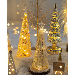 Luz nocturna luminosa Arreglo Ins Vidrio decorativo Árbol <span class=keywords><strong>de</strong></span> Navidad Adornos <span class=keywords><strong>de</strong></span> escritorio para <span class=keywords><strong>el</strong></span> hogar Estatuilla <span class=keywords><strong>de</strong></span> Navidad y juguetes Ideas <span class=keywords><strong>de</strong></span> regalo - Product Image 5