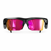 Lunettes Intelligentes IA avec Caméra 13MP, Stockage 32 Go, WiFi 6, Assistant Vocal, Reconnaissance Visuelle et Traduction – Idéales pour les Voyages et les Affaires