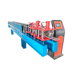 Kim loại khung cửa cuộn tạo thành máy màn trập cửa hướng dẫn đường sắt lạnh cuộn tạo thành máy - Product Image 2