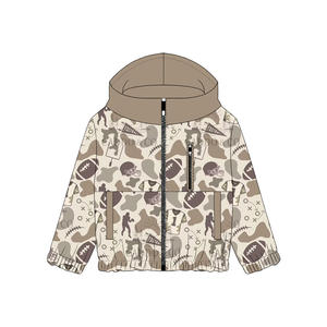 Chemises pour enfants à imprimé camouflage de chasse personnalisé, sweat à capuche à manches longues, nouveau style décontracté, vente en gros, boutique de vêtements pour enfants - Product Image 5