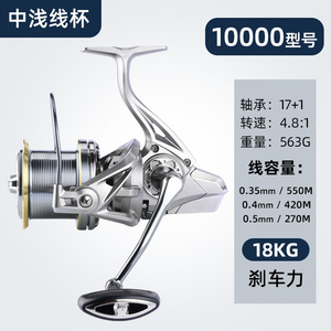 NGK Long Shot <strong>Casting</strong> <strong>Reel</strong> 8000/9000/10000/12000/14000 Beach Saltwater Freshwater Surf Big Fishing Spinning <strong>Reels</strong> - Product Image 4
