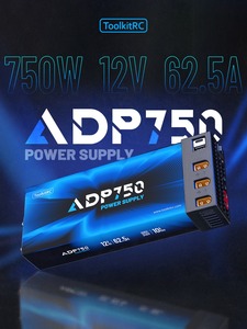 Fonte de Alimentação Industrial ToolkitRC ADP750 AC 100-240V para DC 12V 62.5A 750W para Servidor XT60 4mm Tipo Bala <span class=keywords><strong>Type</strong></span>-C PD3.0 - Product Image 6