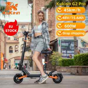 สกู๊ตเตอร์ Kukirin Pro 2026 รุ่นใหม่ รับน้ำหนักได้ 120 กก. พร้อมเบาะนั่ง ไอเดียสินค้าใหม่ - Product Image 1