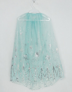 Cappotto con cappuccio per bambine - Inverno e Autunno - Tema Avventura Neve e Ghiaccio - Vestito da Principessa Elsa - Antivento - Cappotto per Bambini - Product Image 3