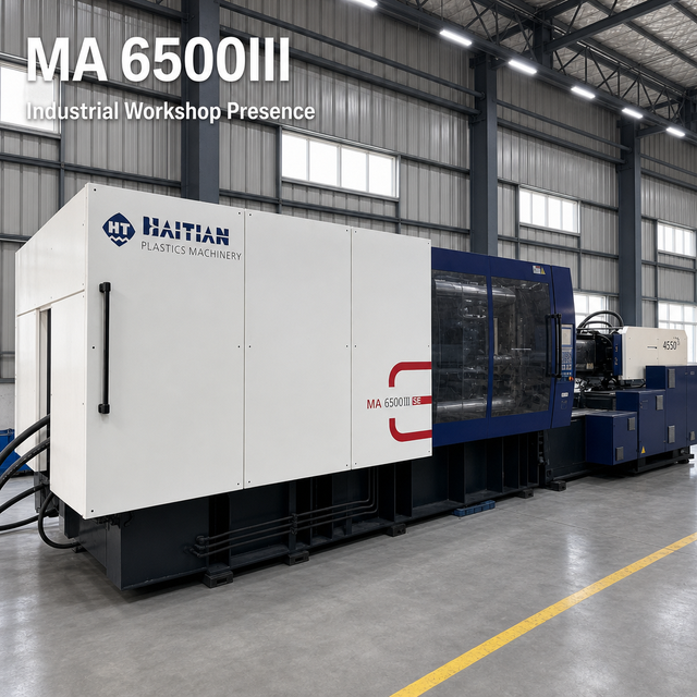 Factory Price Used 650 Ton Haitian Injection Molding Machine for Industrial Crate Car Parts Production High Precision