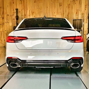 Nuevo Parachoques Trasero de Alta Calidad con Alerón Trasero y Conjunto de Tubos para Audi A4/S4 2017-2019 B9, Actualización al Tipo RS4 - Product Image 6