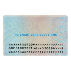 Tarjetas de PVC con Impresión Personalizada, Película de Laminado Holográfica, Tarjetas con Holograma Anti-Falsificación e Impermeables - Product Image 3