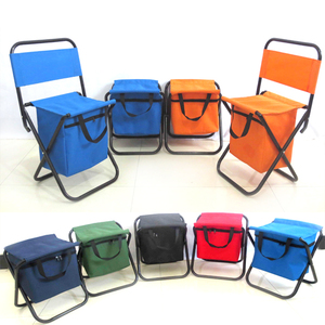 Personnalisé Extérieur Haute Qualité Luxe Pliable Portable Pliant Randonnée Plage Pêche Voyage <span class=keywords><strong>Camping</strong></span> Chaise Tabouret avec Sac Glacière - Product Image 4