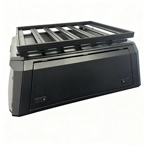 Cubierta Rígida Impermeable de Alta Calidad con Cierre para Camionetas Todoterreno <span class=keywords><strong>Chevrolet</strong></span> Colorado y Silverado, de Aluminio con Ventanas Corredizas - Product Image 5