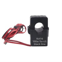 Transformador de Corriente de Tipo Abierto de Alta Precisión KCT16, Otras Fases, 100A/5A, 150A/5A, 200A/5A, Estructura de Bobina Dividida, 50-400Hz, Tipo Snap-On
